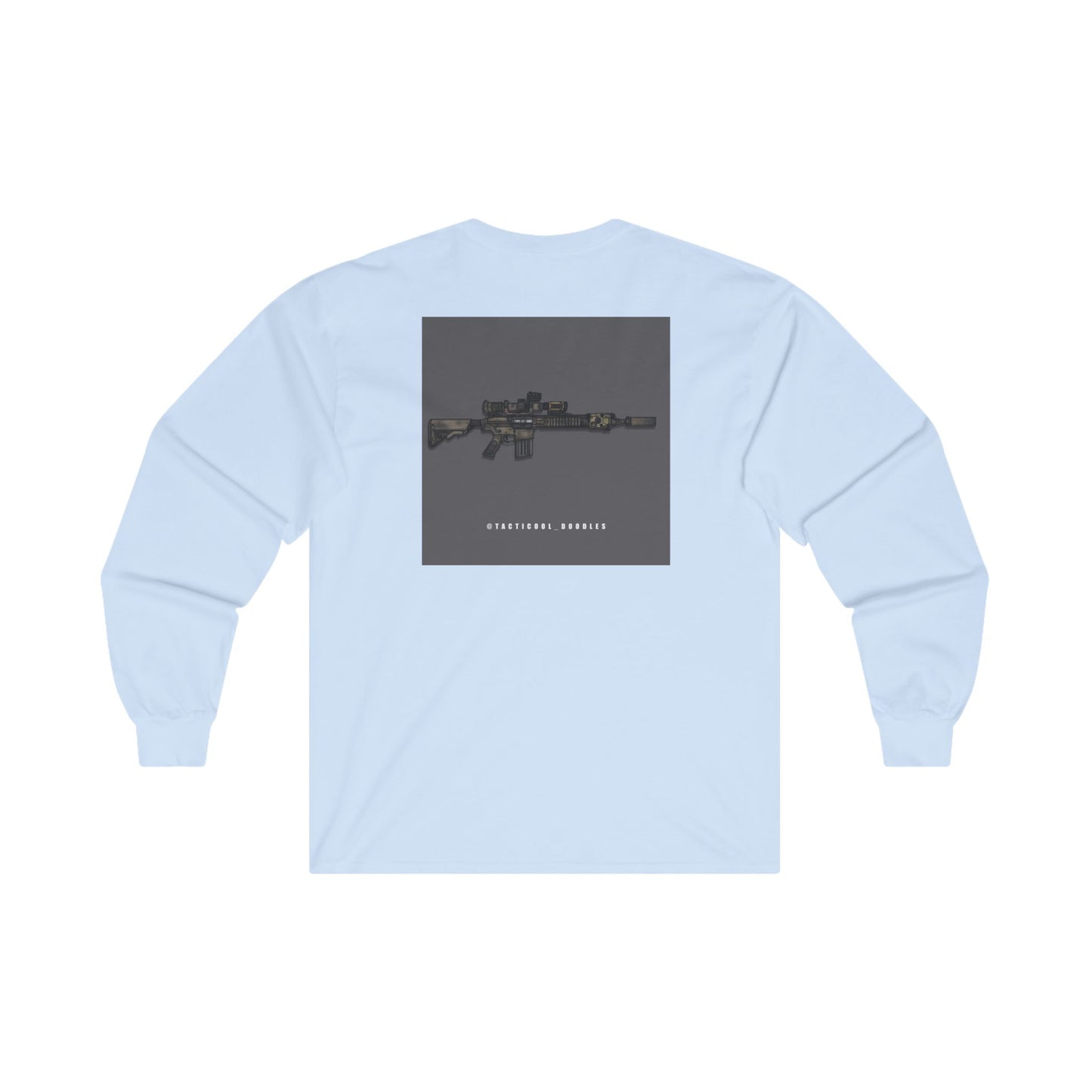 SR-25 Collaboration Long Sleeve T-Shirt (Tactical Doodles & Smo216)