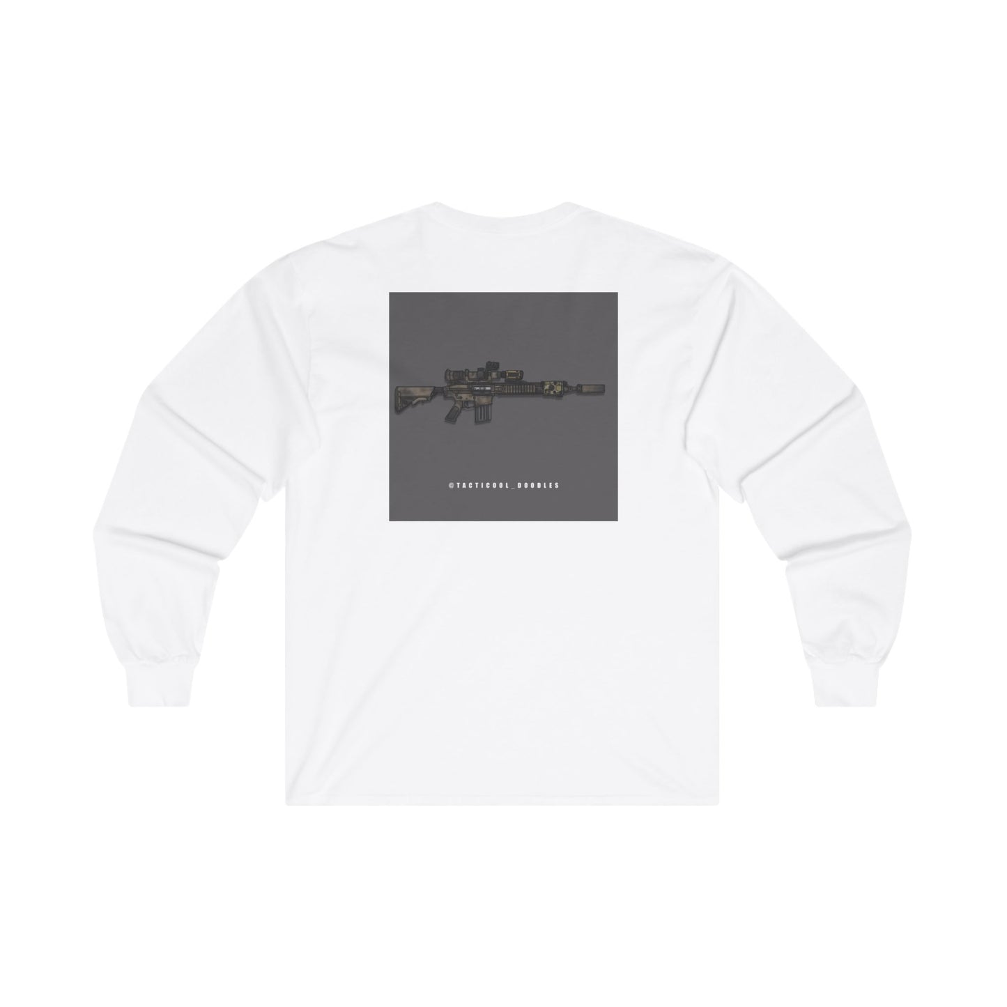 SR-25 Collaboration Long Sleeve T-Shirt (Tactical Doodles & Smo216)
