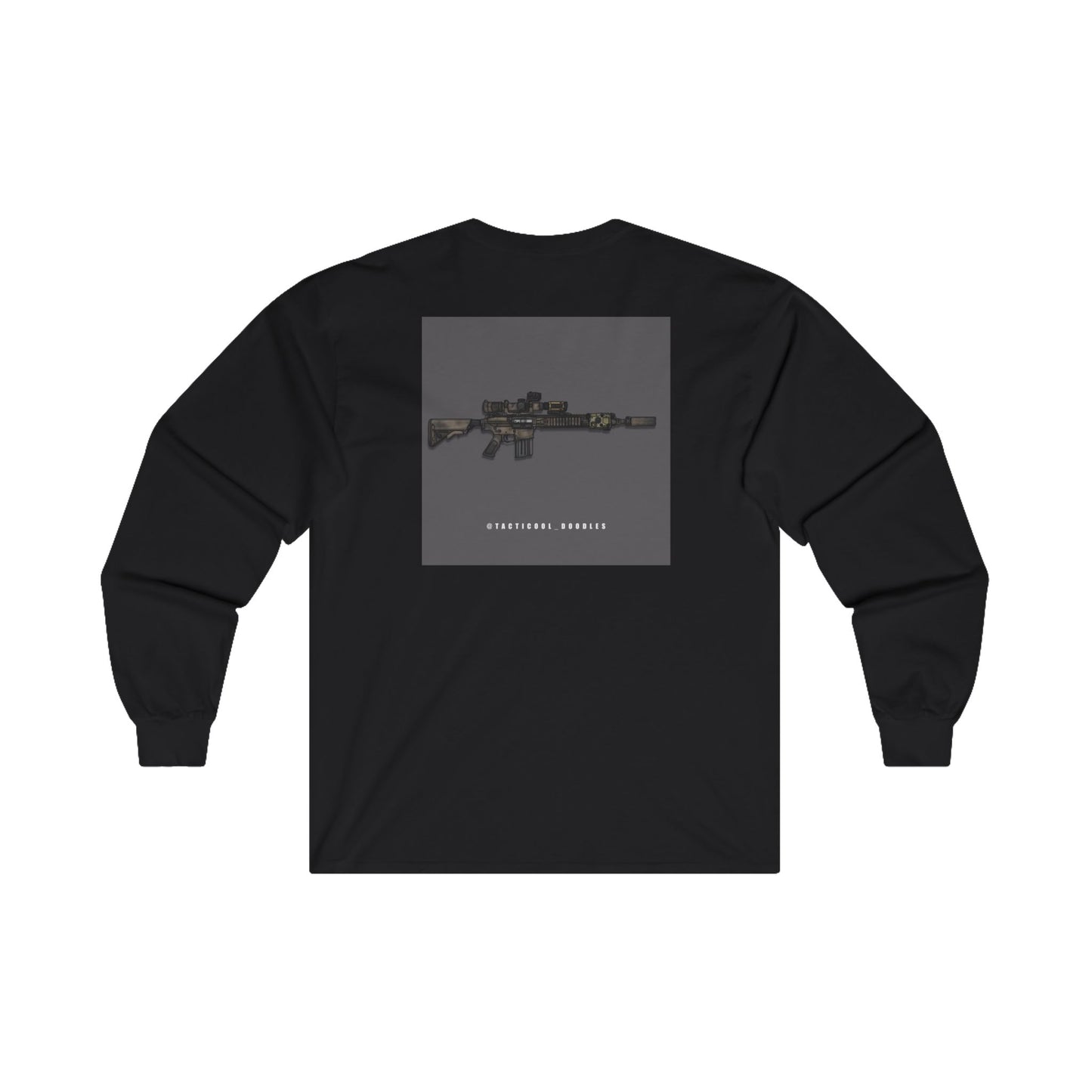 SR-25 Collaboration Long Sleeve T-Shirt (Tactical Doodles & Smo216)