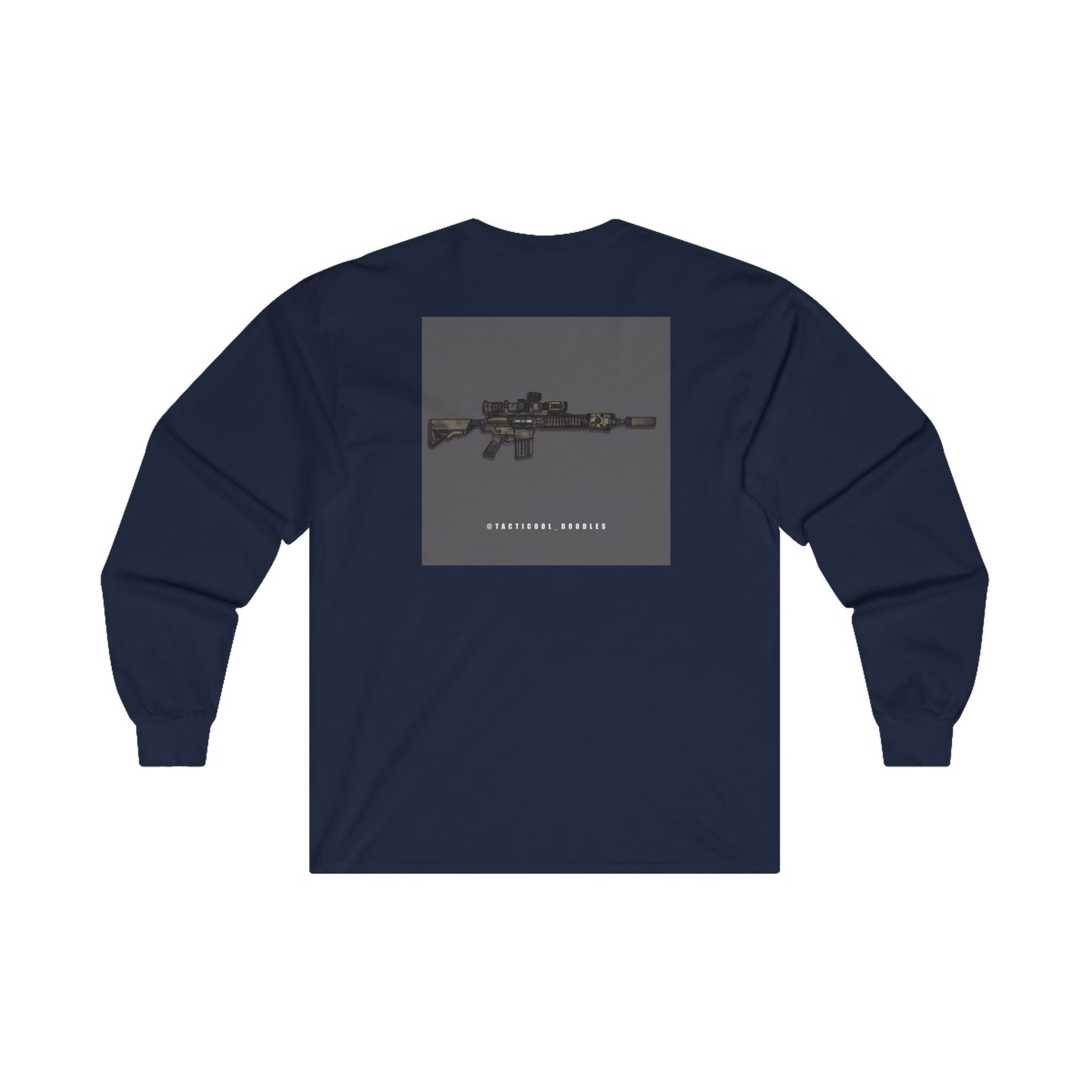 SR-25 Collaboration Long Sleeve T-Shirt (Tactical Doodles & Smo216)