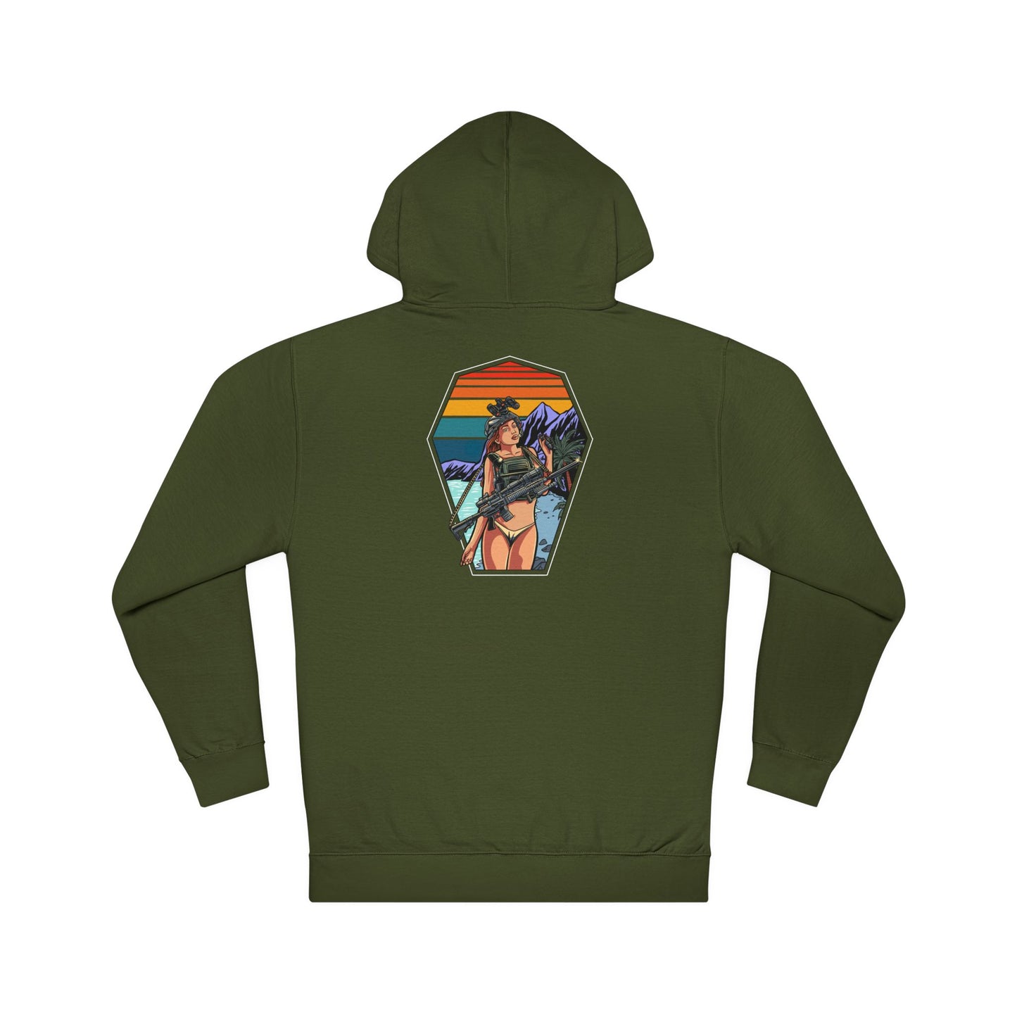 Clip-on Chic Hoodie