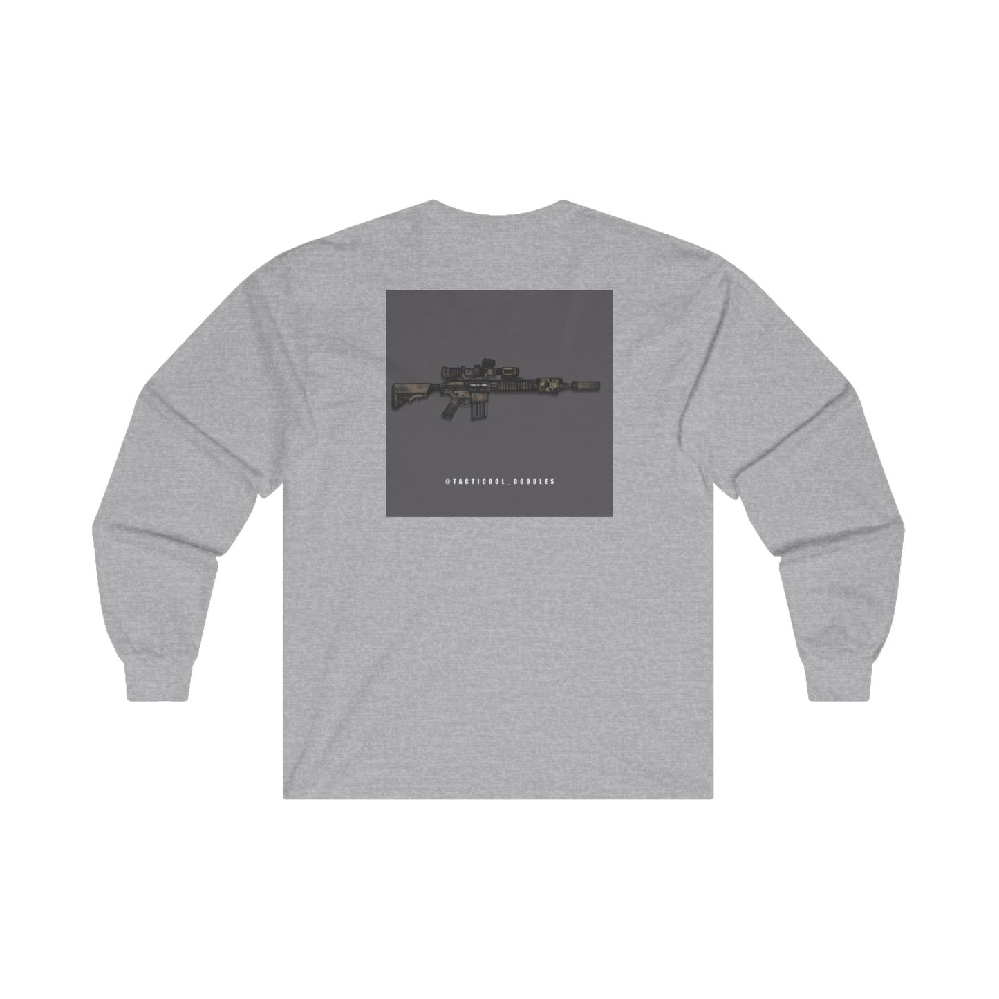 SR-25 Collaboration Long Sleeve T-Shirt (Tactical Doodles & Smo216)