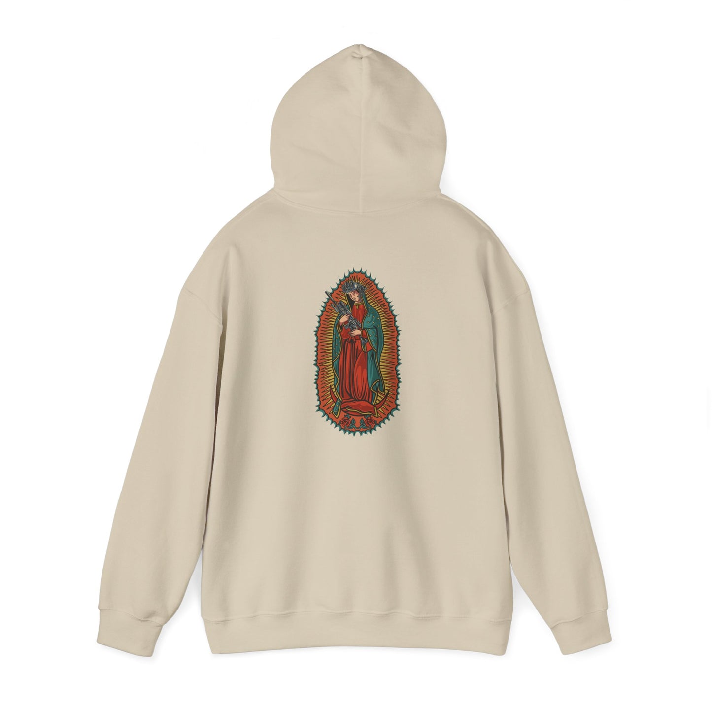 Our Lady Guadalupe Gun Hoodie