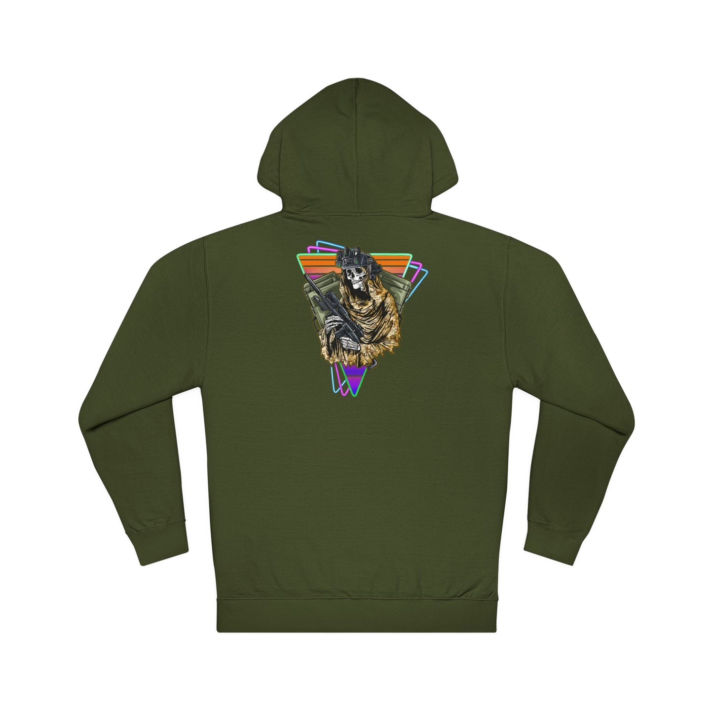 Camo Grim Reaper Hoodie