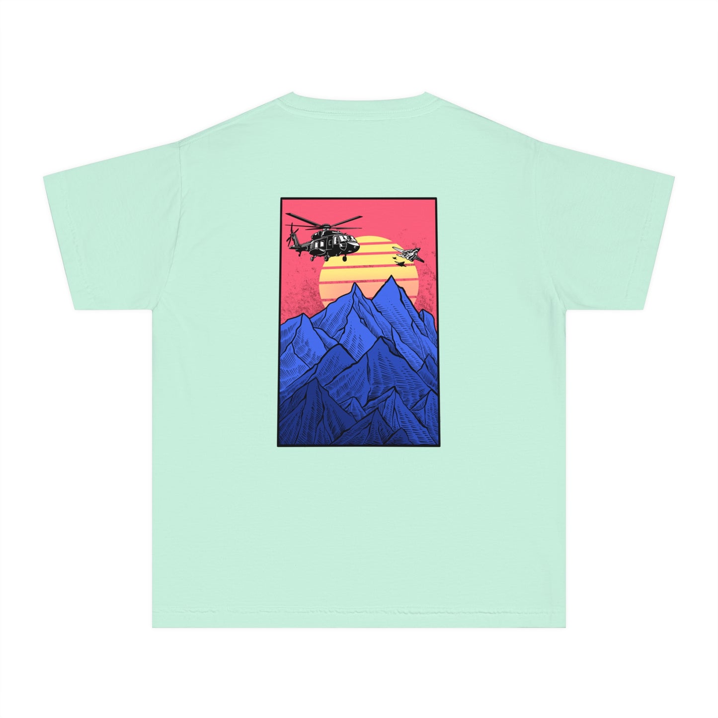 Youth/Kids Helo Sunset T-Shirt