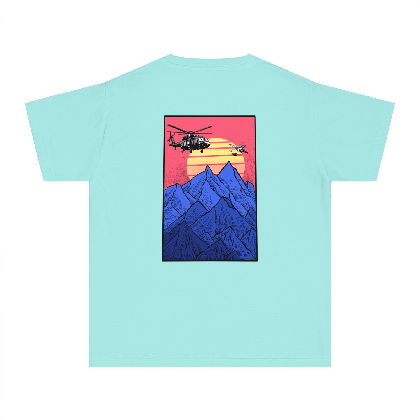 Youth/Kids Helo Sunset T-Shirt