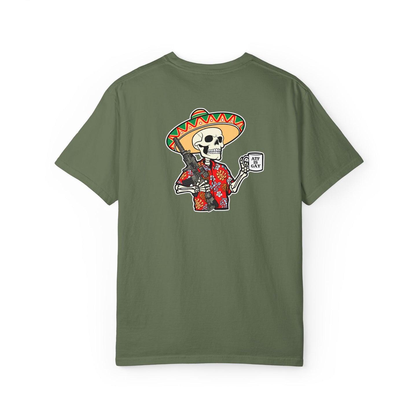 MK18 ATF is Gay Skeleton t-shirt