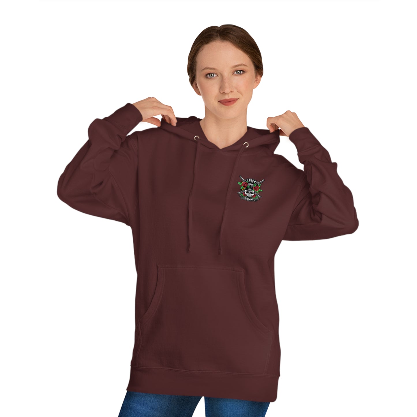 Valentine's Day Guns & Roses Hoodie