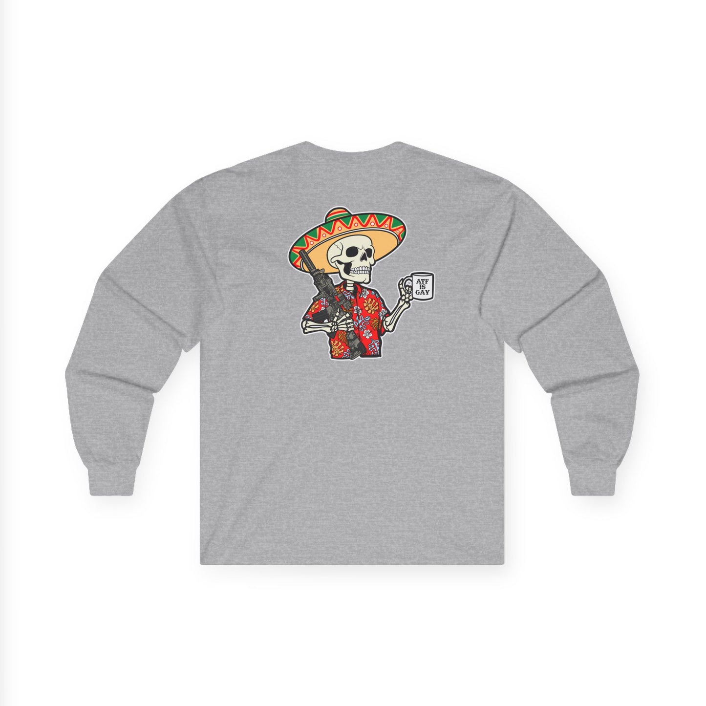 MK18 ATF is Gay Skeleton Long Sleeve T-Shirt