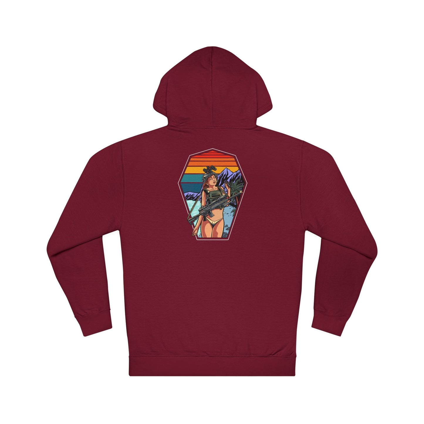 Clip-on Chic Hoodie