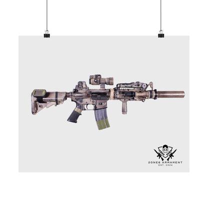 MK18 Mod 0 Poster