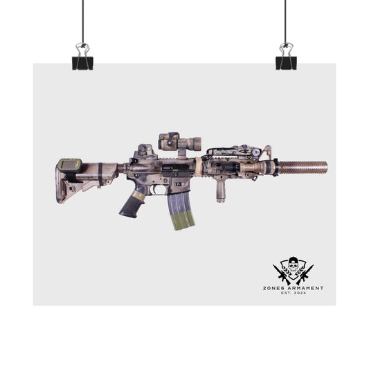 MK18 Mod 0 Poster