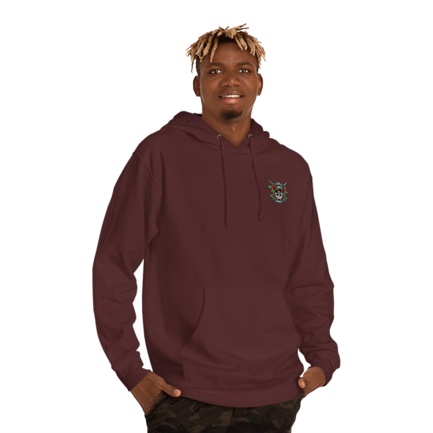 Valentine's Day Guns & Roses Hoodie