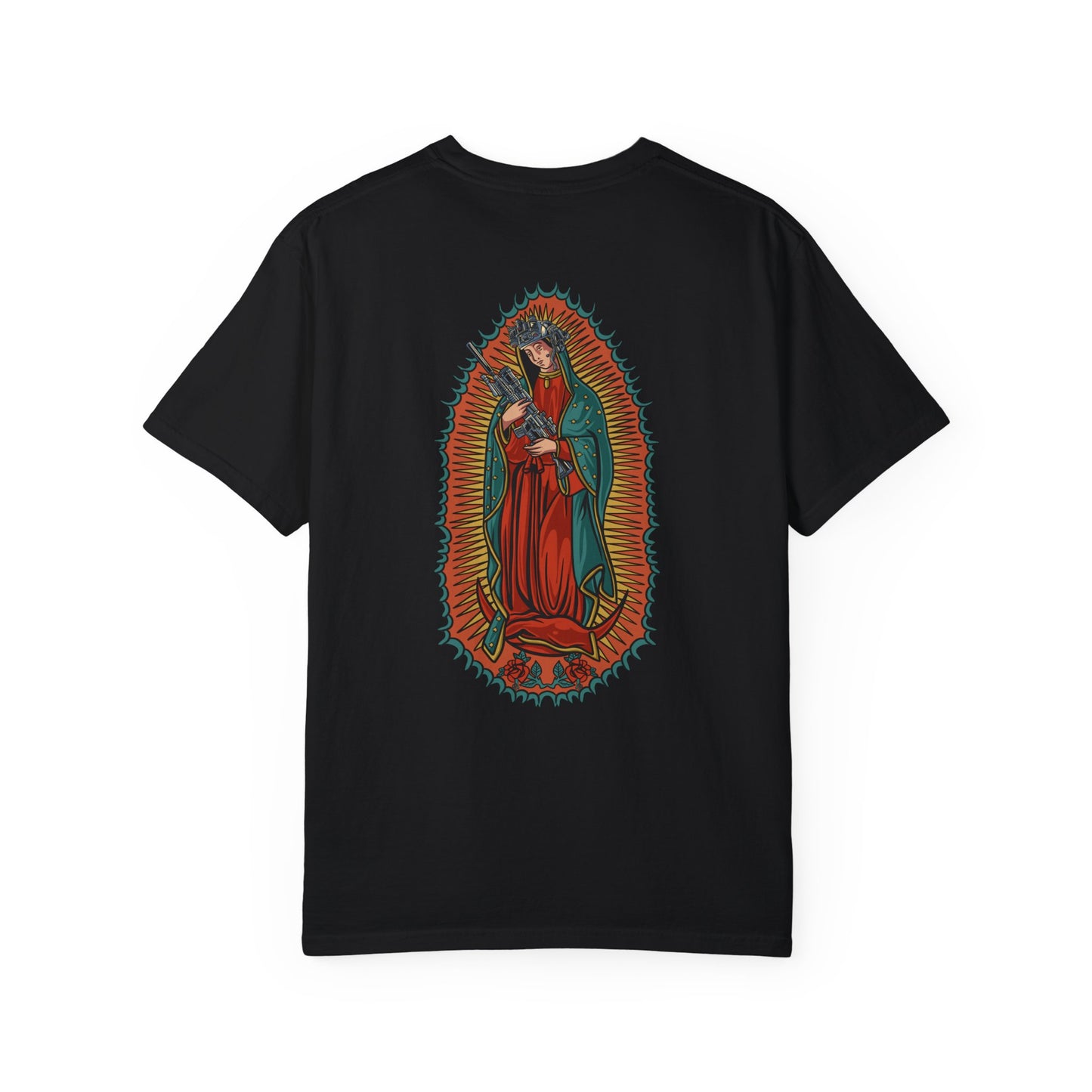 Our Lady Guadalupe Gun T-Shirt