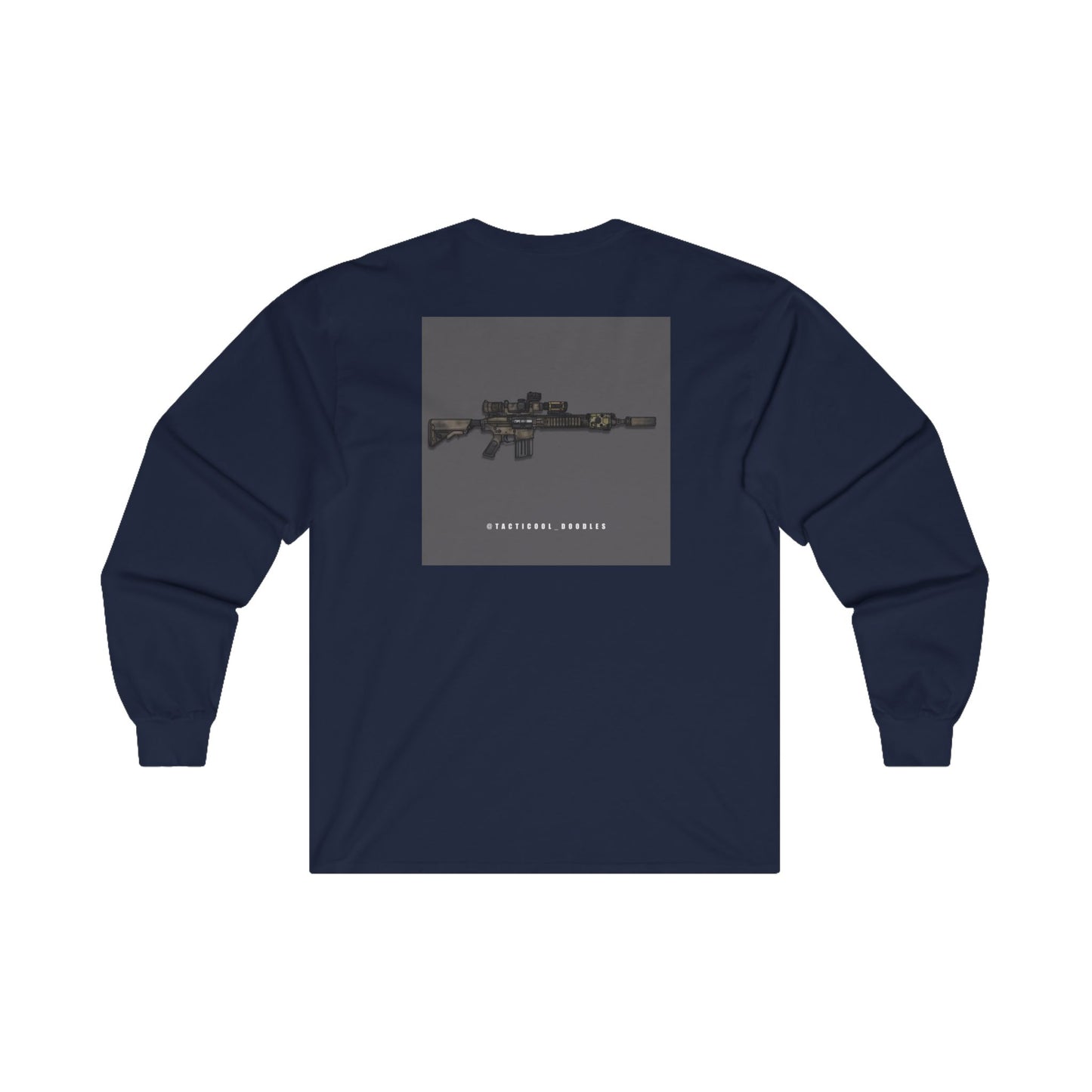 SR-25 Collaboration Long Sleeve T-Shirt  (Tactical Doodles & Smo216)