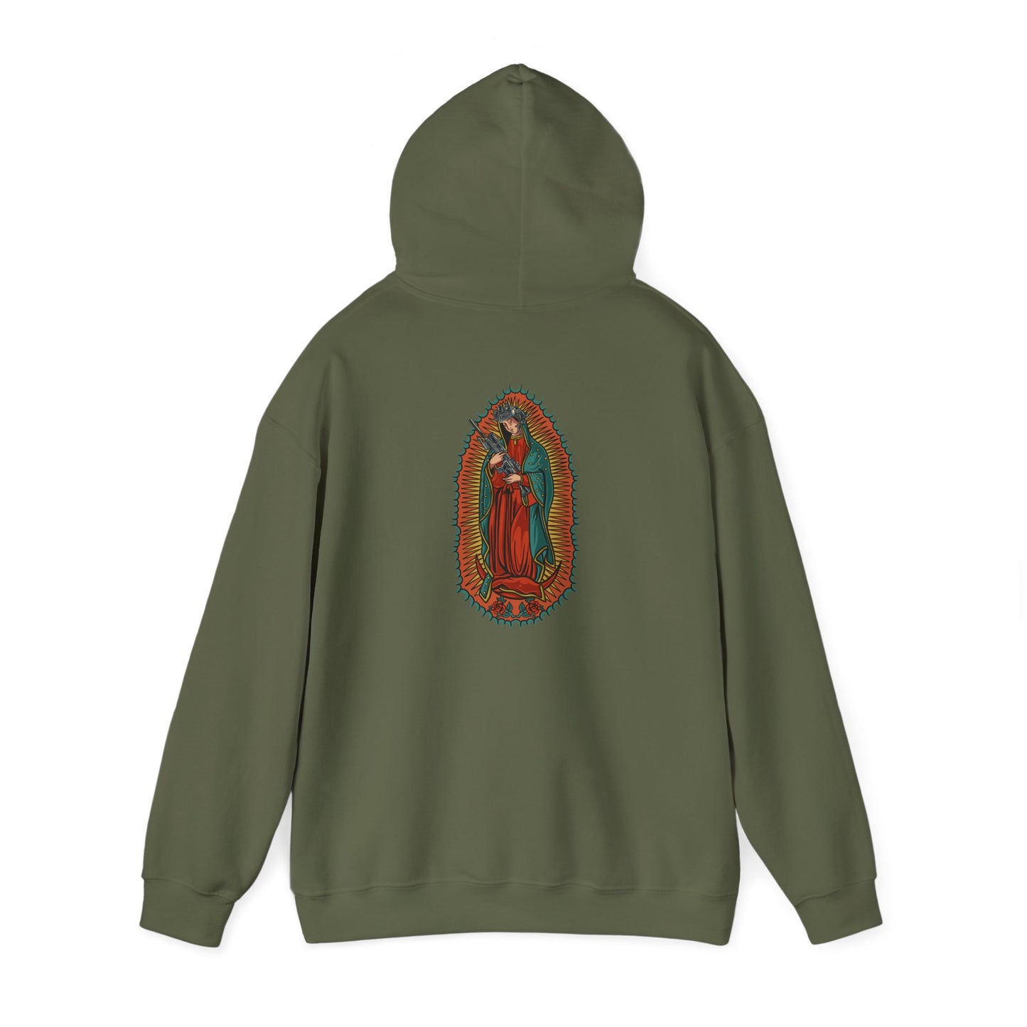 Our Lady Guadalupe Gun Hoodie