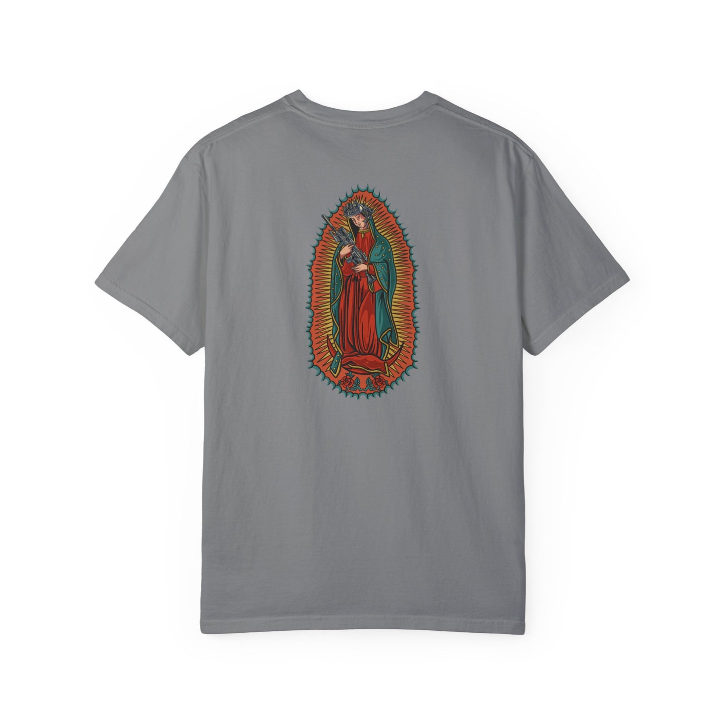 Our Lady Guadalupe Gun T-Shirt