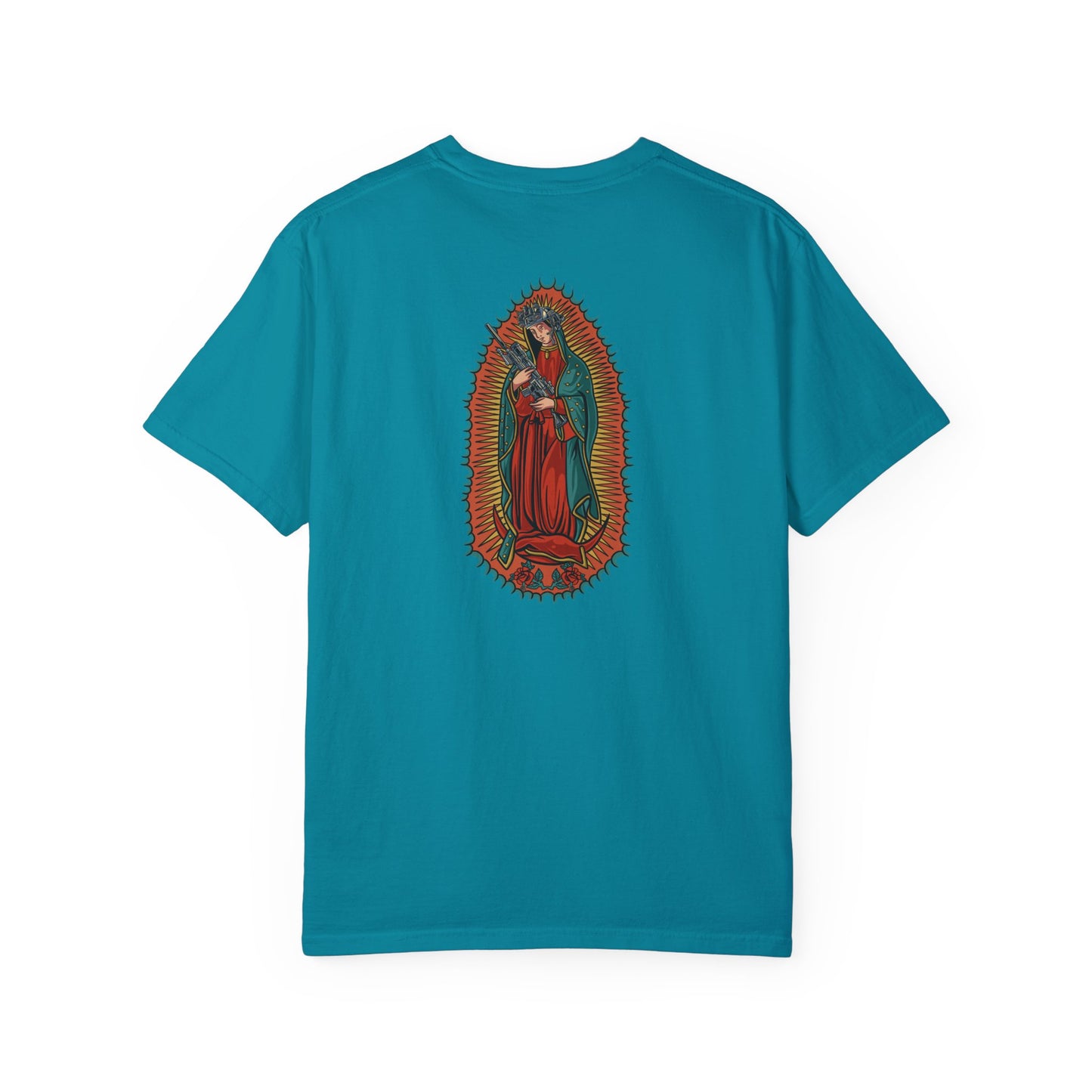 Our Lady Guadalupe Gun T-Shirt