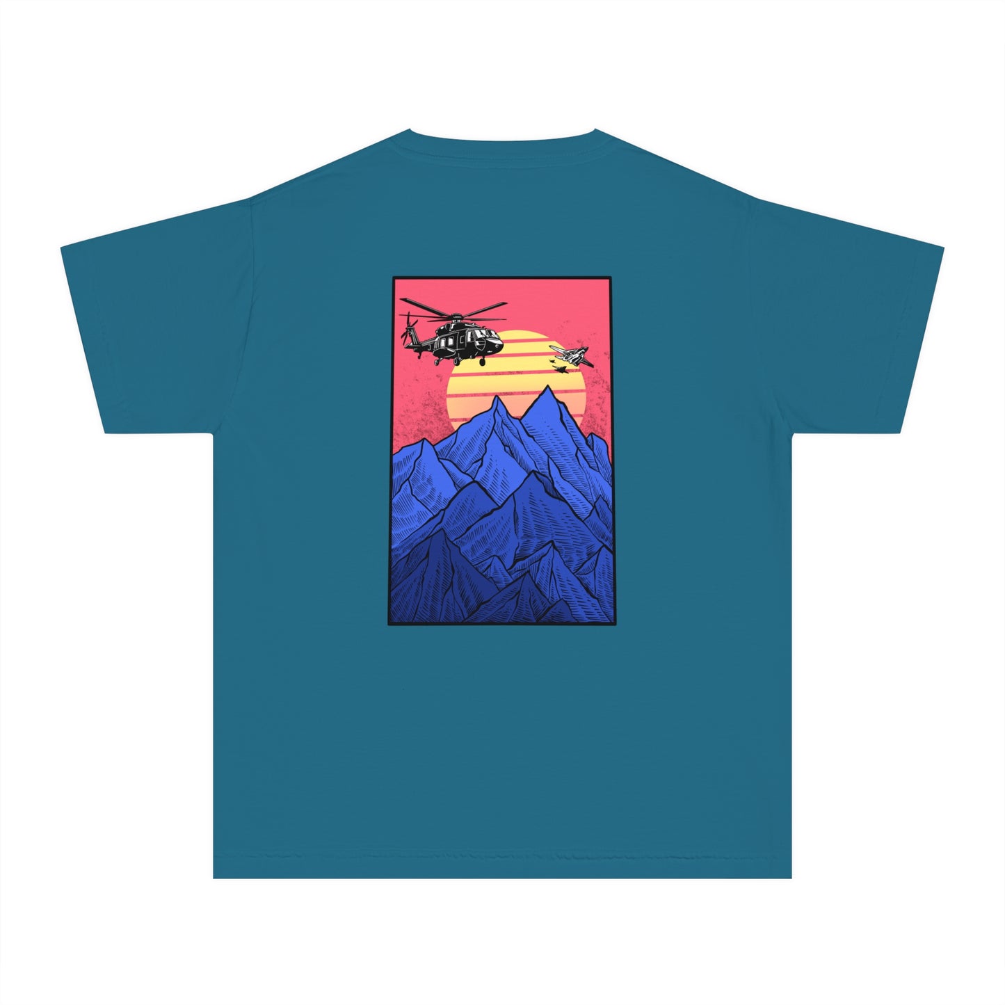 Youth/Kids Helo Sunset T-Shirt