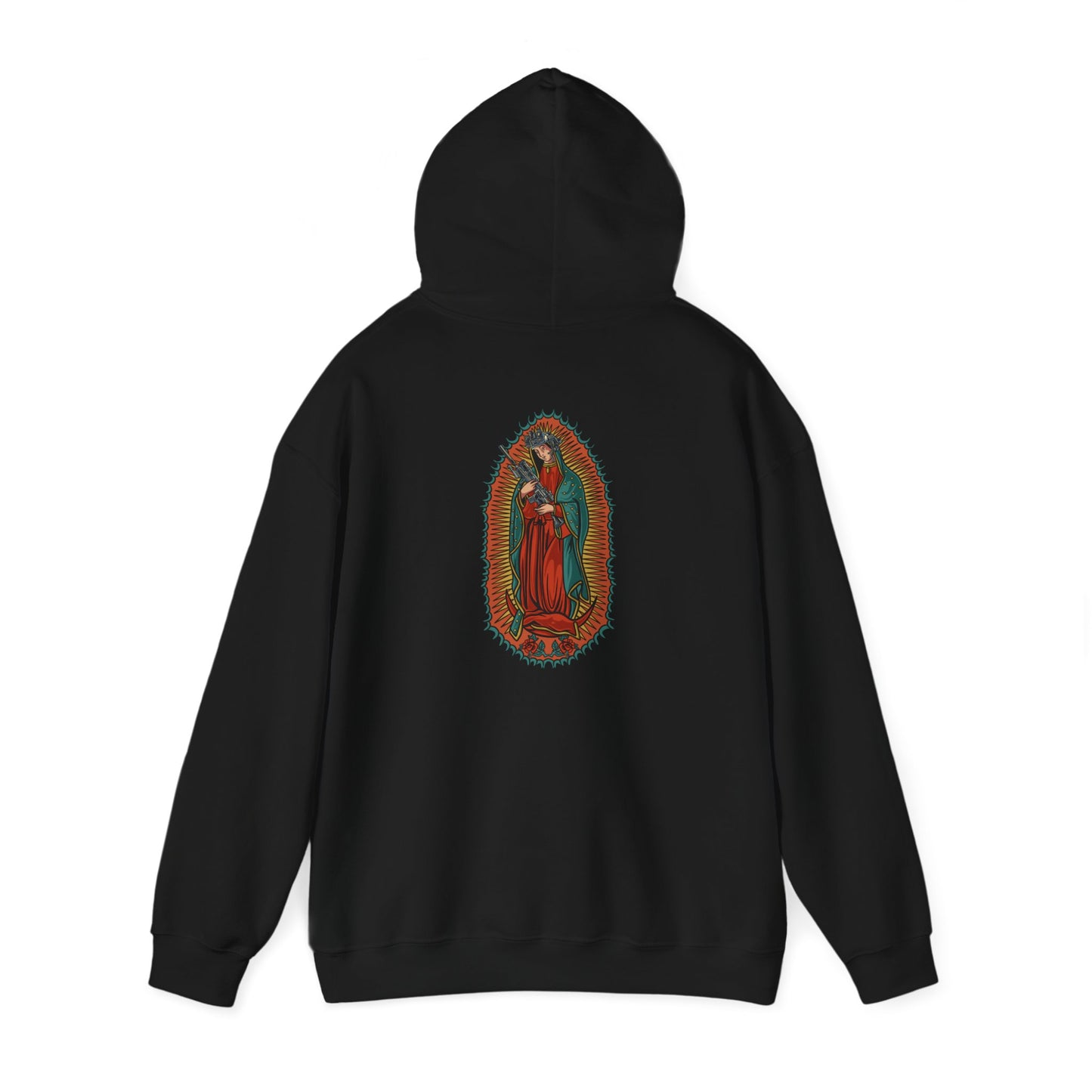 Our Lady Guadalupe Gun Hoodie