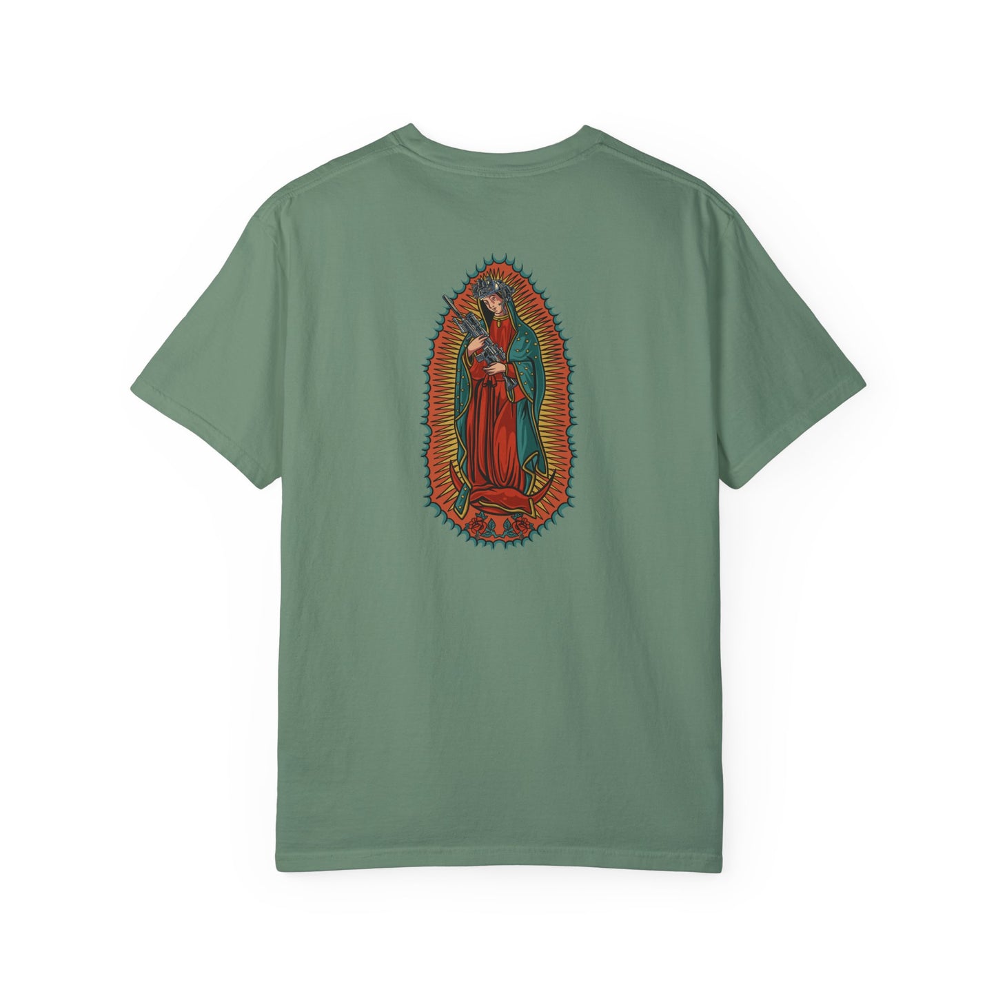 Our Lady Guadalupe Gun T-Shirt